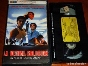 Cine: LA ULTIMA SOLUCION - DENIS AMAR, RICHARD BERRY, RICHARD BOHRINGER, VICTORIA ABRIL - VHS
